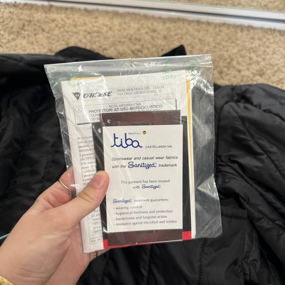 Dainese Motorcycle Removable Liner - Picture 10 of 10